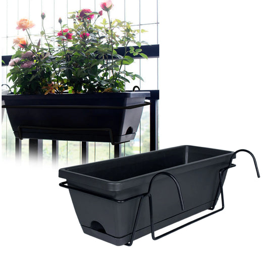 Hangende Bloempot voor Balkonreling – 6L Plantenbak voor Tuin & Balkon
