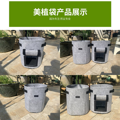 Aardappel Kweekzak – 7 & 10 Gallon Stoffen Grow Bag van Ademend Non-woven Materiaal | Herbruikbare Plantenzak voor Tuin & Balkon