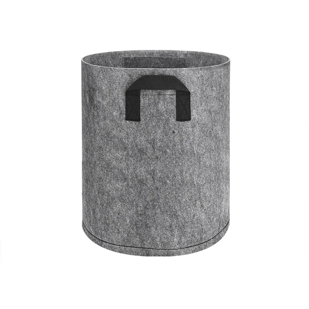 1 stuks Stoffen Plantenzak – Grijs of Groen Kweekzak van Vilt voor Groenten, Bloemen & Planten | Herbruikbare Kweekpot