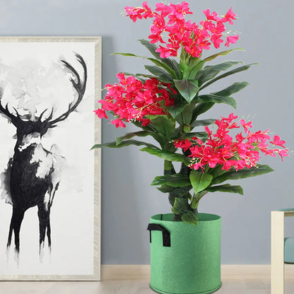 1 stuks Stoffen Plantenzak – Grijs of Groen Kweekzak van Vilt voor Groenten, Bloemen & Planten | Herbruikbare Kweekpot