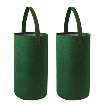 Multifunctionele Hangende Kweekzak van Vilt – Omgekeerde Grow Bag voor Tomaten, Aardbeien, Groenten & Bloemen | Verticale Plantenzak voor Tuin & Balkon