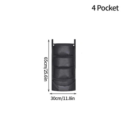 Hangende Plantenzak voor Balkon & Buitenmuur – Vilten Kweekzak met Vakken voor Groenten, Bloemen & Kruiden | Verticale Tuin