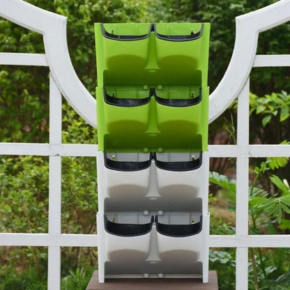 Hangende Bloempot voor Buiten – Zelfwaterende Kunststof Plantenbak voor Balkon of Tuin – Duurzaam en Decoratief Ontwerp