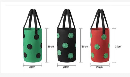 Hangende Plantenzak met 13 Vakken – Multifunctionele Vilten Kweekzak voor Tomaten, Aardbeien, Groenten & Bloemen | Verticale Tuin