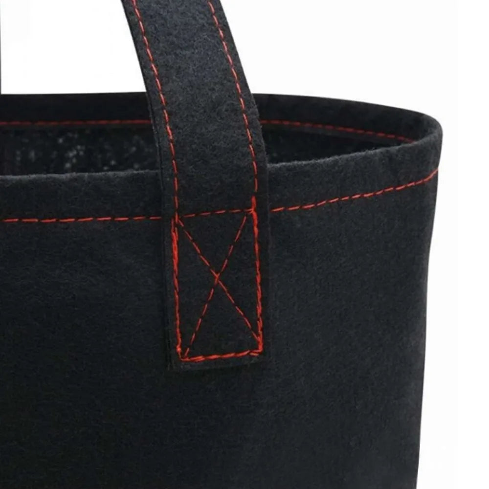 Multifunctionele Hangende Kweekzak van Vilt – Omgekeerde Grow Bag voor Tomaten, Aardbeien, Groenten & Bloemen | Verticale Plantenzak voor Tuin & Balkon