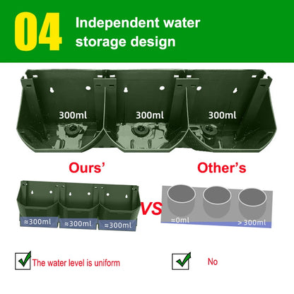 Verticale stapelbare plantenpotten – moderne hangende bloembakken voor buiten en tuinmuur