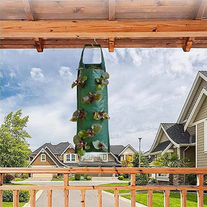 3 Stuks Ademende Hangende Kweekzakken – Plantenzakken voor Aardbeien, Bloemen, Aardappelen & Groenten | Herbruikbare Grow Bags van Non-Woven Vilt