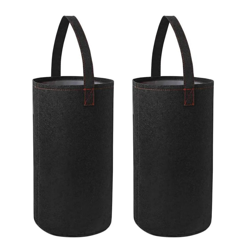 Multifunctionele Hangende Kweekzak van Vilt – Omgekeerde Grow Bag voor Tomaten, Aardbeien, Groenten & Bloemen | Verticale Plantenzak voor Tuin & Balkon