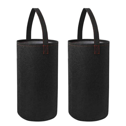 Multifunctionele Hangende Kweekzak van Vilt – Omgekeerde Grow Bag voor Tomaten, Aardbeien, Groenten & Bloemen | Verticale Plantenzak voor Tuin & Balkon