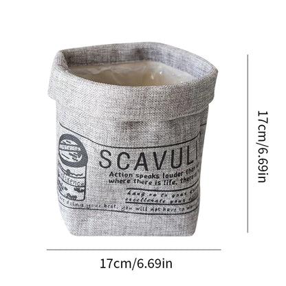 Wasbare Stoffen Plantenzak en Bloempot Cover