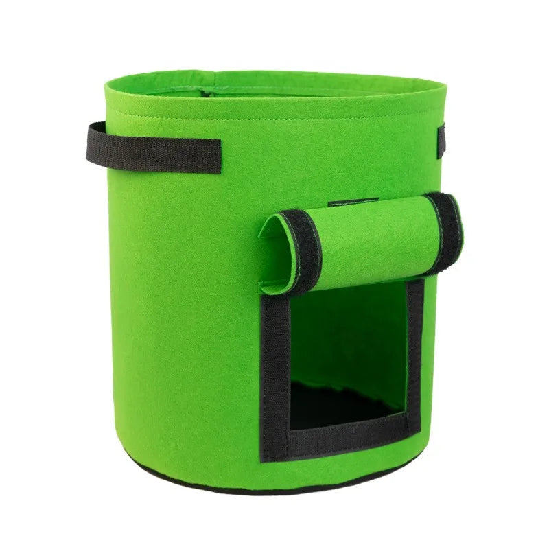 Aardappel Kweekzak – 7 & 10 Gallon Stoffen Grow Bag van Ademend Non-woven Materiaal | Herbruikbare Plantenzak voor Tuin & Balkon