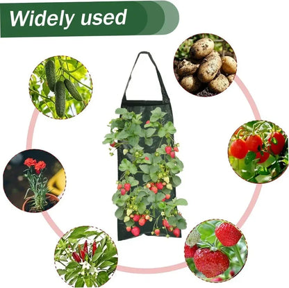 Hangende Aardbei Kweekzak – Ademende Plantenzak (1 of 3 stuks)