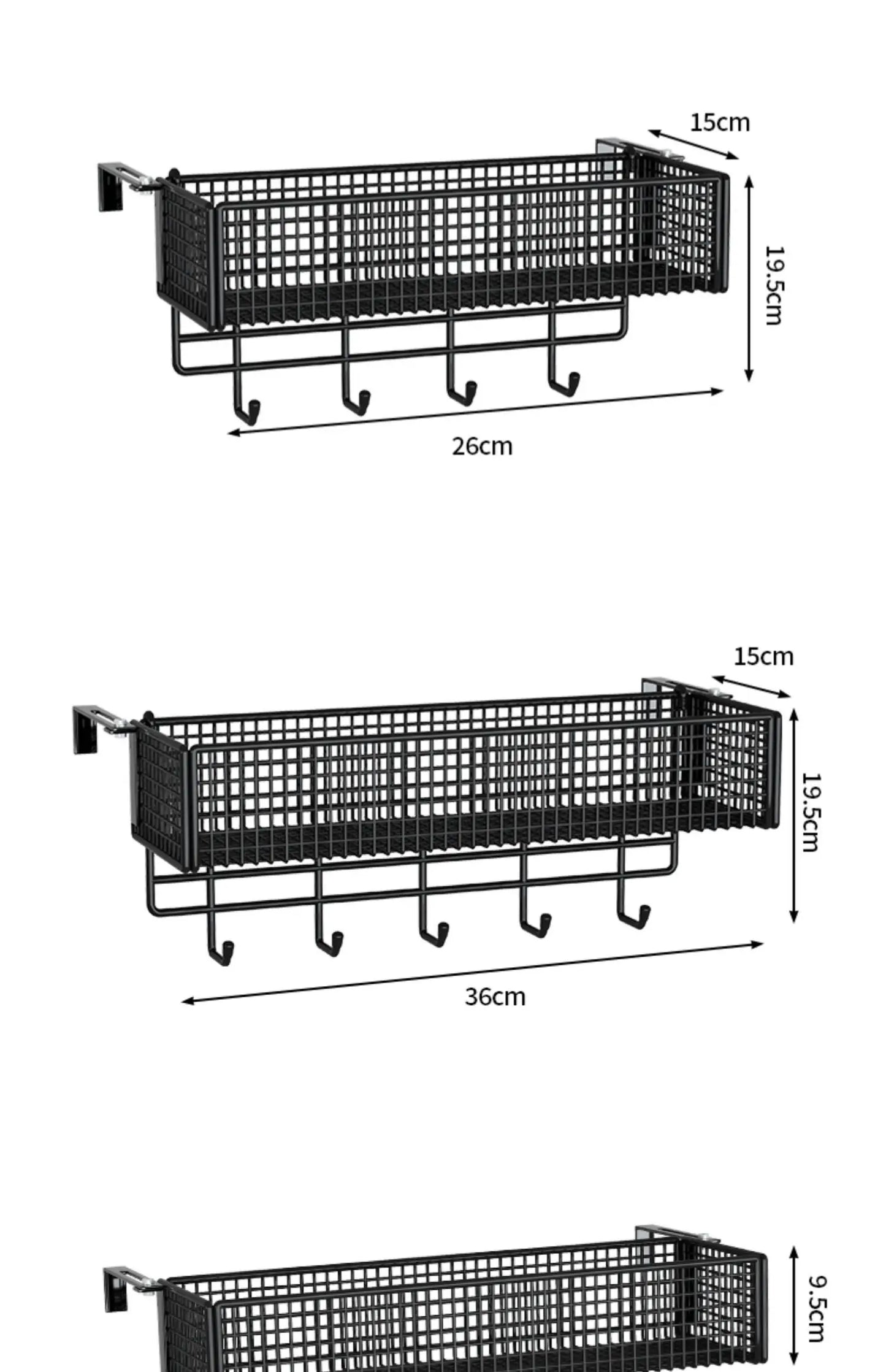 Metalen Hangende Plantenstandaard voor Balkon – Sterke IJzeren Plantenhouder voor Vetplanten en Bloempotten – Decoratieve Bloembak voor Raam of Balkonreling