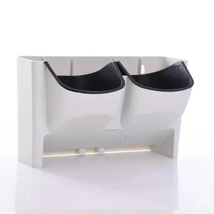 Hangende Bloempot voor Buiten – Zelfwaterende Kunststof Plantenbak voor Balkon of Tuin – Duurzaam en Decoratief Ontwerp