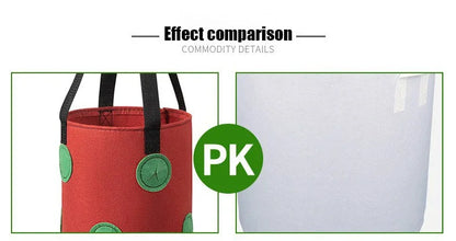 Hangende Plantenzak met 13 Vakken – Multifunctionele Vilten Kweekzak voor Tomaten, Aardbeien, Groenten & Bloemen | Verticale Tuin